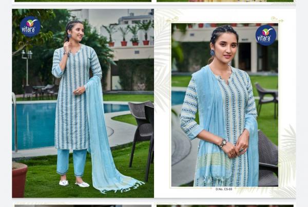 Vitara Bristal Exclusive Wear Viscose  Designer Readymade Suit